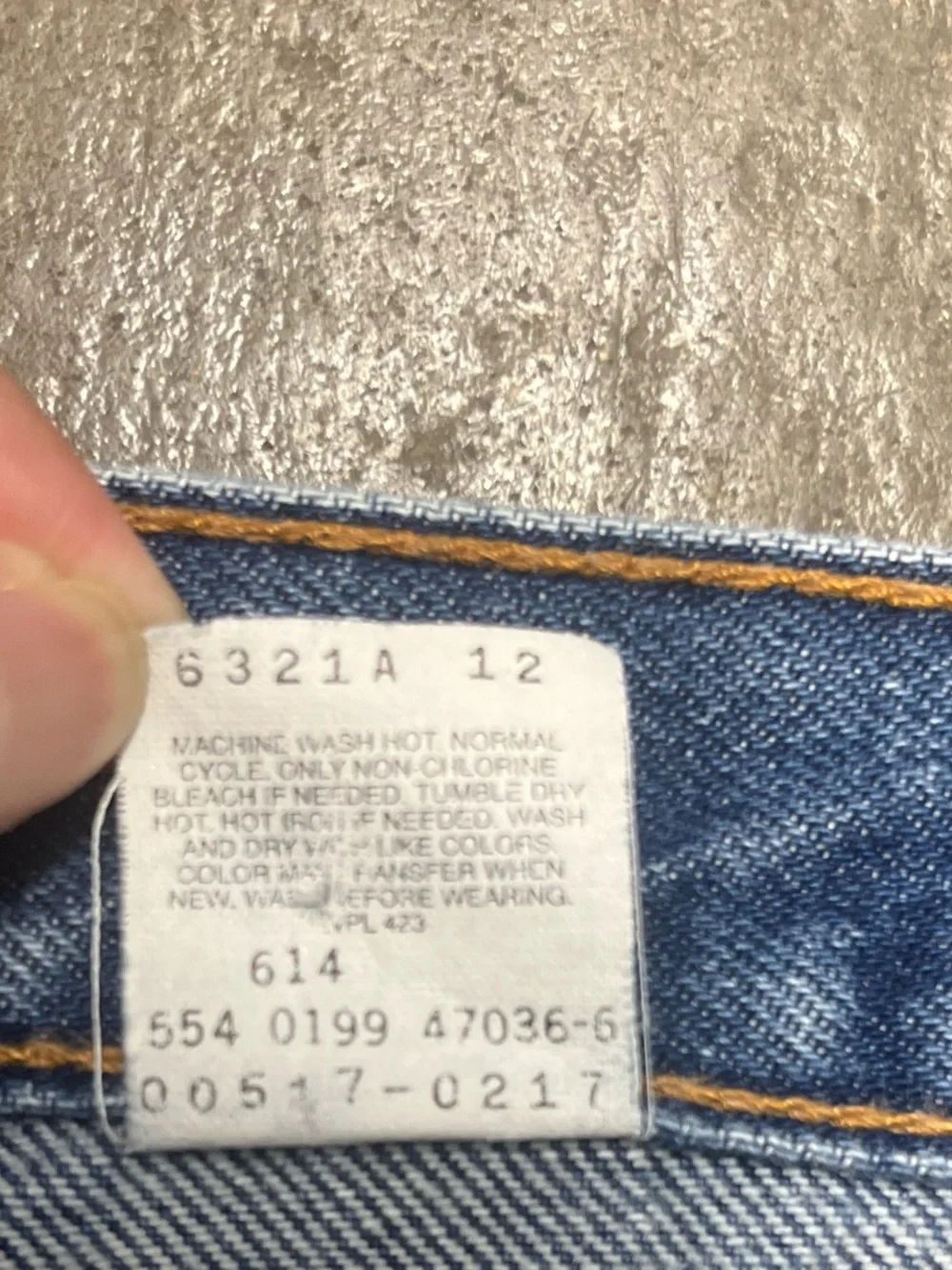 Vintage Levi’s 517 Bootcut Jeans Men’s 38 x 30 Faded Heavyweight Western Grunge
